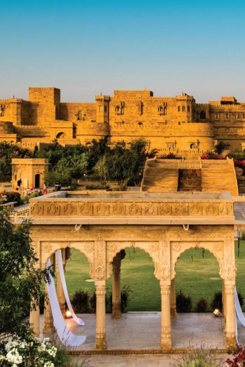 Surya Garh Palace - Jaisalmer front view