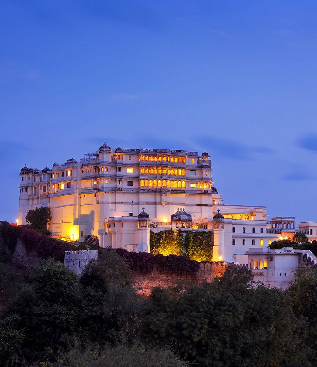 Raas devigarh Palace - Bird's eye view